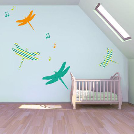 Des stickers déco pour la chambre de mon bébé