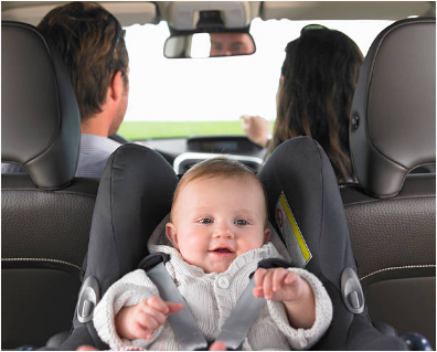 Voyager en voiture avec bébé