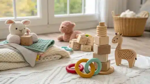 jouets sans plastique bébé